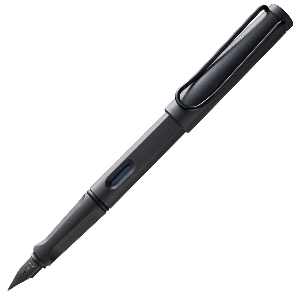 Fountain pen, icon, global success: the LAMY safari has been a beloved classic since its introduction in the 1980s and enjoys a cult status untypical for a writing instrument. Countless colours and ever-changing special editions make hearts beat faster - whether for the pencil case or the carefully curated fountain pen collection.

The LAMY safari is more than the sum of its details: it is aesthetic, robust and individual. The distinctive, self-sprung clip keeps the writing instrument securely fastened in p