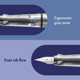 Fountain pen, icon, global success: the LAMY safari has been a beloved classic since its introduction in the 1980s and enjoys a cult status untypical for a writing instrument. Countless colours and ever-changing special editions make hearts beat faster - whether for the pencil case or the carefully curated fountain pen collection.

The LAMY safari is more than the sum of its details: it is aesthetic, robust and individual. The distinctive, self-sprung clip keeps the writing instrument securely fastened in p