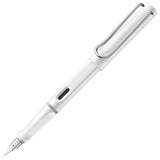 Fountain pen, icon, global success: the LAMY safari has been a beloved classic since its introduction in the 1980s and enjoys a cult status untypical for a writing instrument. Countless colours and ever-changing special editions make hearts beat faster - whether for the pencil case or the carefully curated fountain pen collection.

The LAMY safari is more than the sum of its details: it is aesthetic, robust and individual. The distinctive, self-sprung clip keeps the writing instrument securely fastened in p