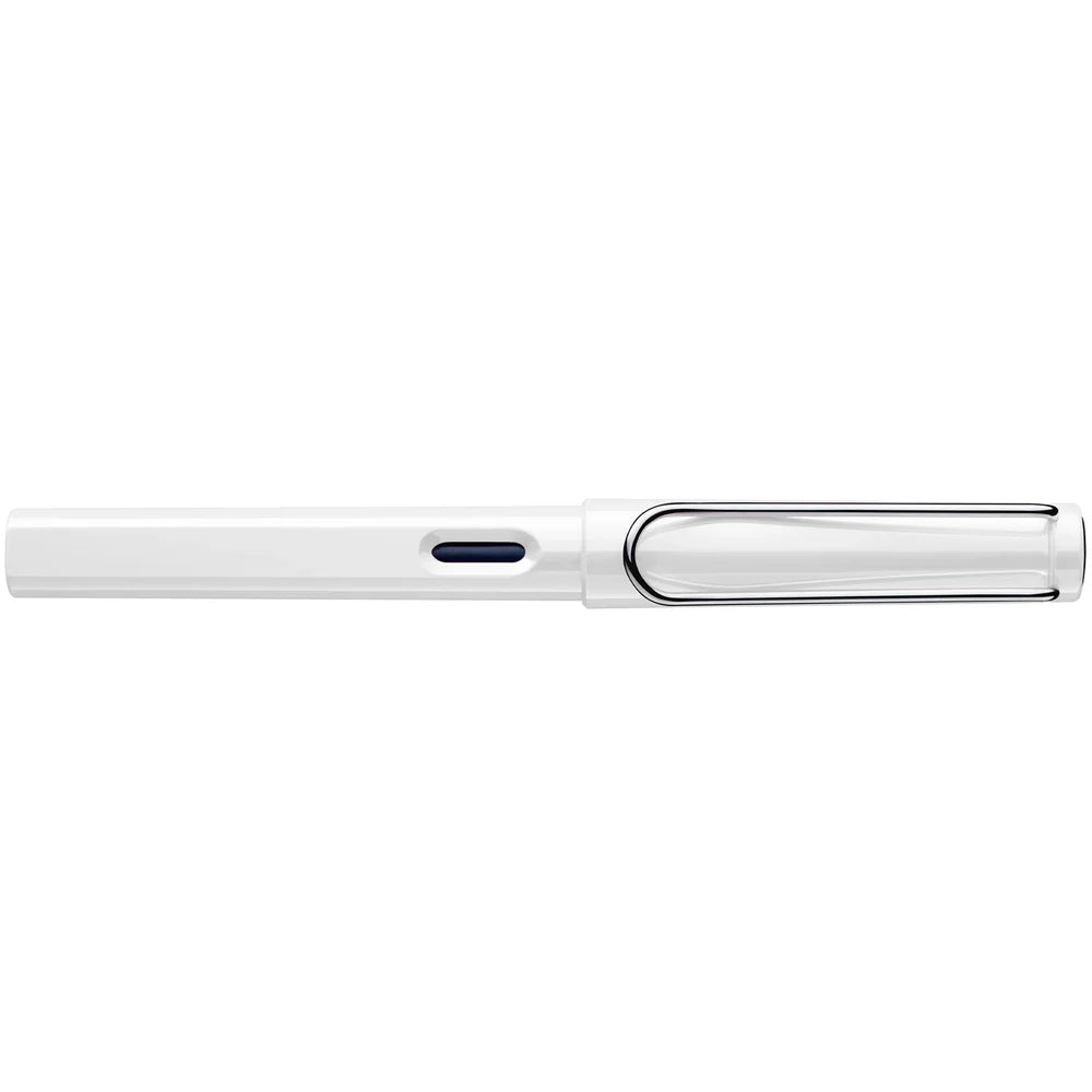 Fountain pen, icon, global success: the LAMY safari has been a beloved classic since its introduction in the 1980s and enjoys a cult status untypical for a writing instrument. Countless colours and ever-changing special editions make hearts beat faster - whether for the pencil case or the carefully curated fountain pen collection.

The LAMY safari is more than the sum of its details: it is aesthetic, robust and individual. The distinctive, self-sprung clip keeps the writing instrument securely fastened in p