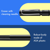 Fountain pen, icon, global success: the LAMY safari has been a beloved classic since its introduction in the 1980s and enjoys a cult status untypical for a writing instrument. Countless colours and ever-changing special editions make hearts beat faster - whether for the pencil case or the carefully curated fountain pen collection.

The LAMY safari is more than the sum of its details: it is aesthetic, robust and individual. The distinctive, self-sprung clip keeps the writing instrument securely fastened in p