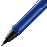 Fountain pen, icon, global success: the LAMY safari has been a beloved classic since its introduction in the 1980s and enjoys a cult status untypical for a writing instrument. Countless colours and ever-changing special editions make hearts beat faster - whether for the pencil case or the carefully curated fountain pen collection.

The LAMY safari is more than the sum of its details: it is aesthetic, robust and individual. The distinctive, self-sprung clip keeps the writing instrument securely fastened in p