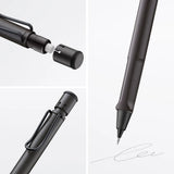 Fountain pen, icon, global success: the LAMY safari has been a beloved classic since its introduction in the 1980s and enjoys a cult status untypical for a writing instrument. Countless colours and ever-changing special editions make hearts beat faster - whether for the pencil case or the carefully curated fountain pen collection.

The LAMY safari is more than the sum of its details: it is aesthetic, robust and individual. The distinctive, self-sprung clip keeps the writing instrument securely fastened in p