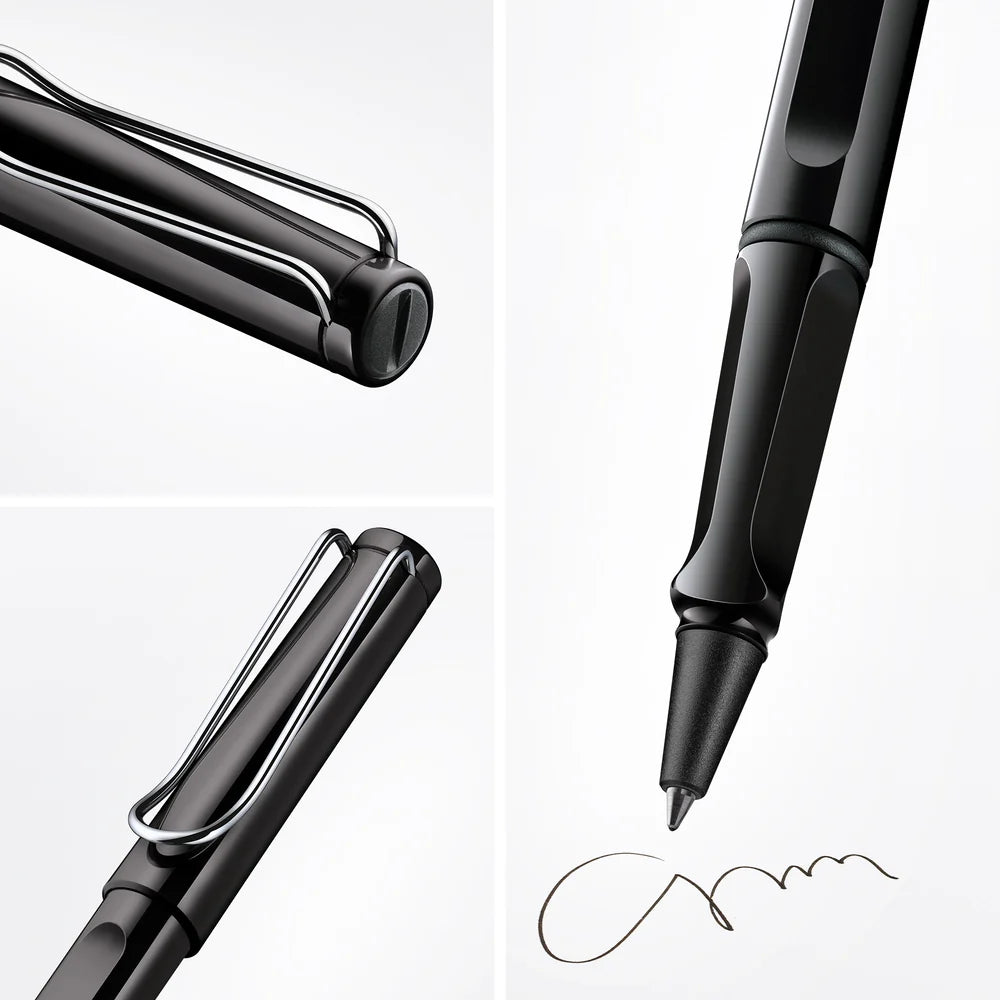 Fountain pen, icon, global success: the LAMY safari has been a beloved classic since its introduction in the 1980s and enjoys a cult status untypical for a writing instrument. Countless colours and ever-changing special editions make hearts beat faster - whether for the pencil case or the carefully curated fountain pen collection.

The LAMY safari is more than the sum of its details: it is aesthetic, robust and individual. The distinctive, self-sprung clip keeps the writing instrument securely fastened in p