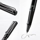 Fountain pen, icon, global success: the LAMY safari has been a beloved classic since its introduction in the 1980s and enjoys a cult status untypical for a writing instrument. Countless colours and ever-changing special editions make hearts beat faster - whether for the pencil case or the carefully curated fountain pen collection.

The LAMY safari is more than the sum of its details: it is aesthetic, robust and individual. The distinctive, self-sprung clip keeps the writing instrument securely fastened in p