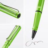 Fountain pen, icon, global success: the LAMY safari has been a beloved classic since its introduction in the 1980s and enjoys a cult status untypical for a writing instrument. Countless colours and ever-changing special editions make hearts beat faster - whether for the pencil case or the carefully curated fountain pen collection.

The LAMY safari is more than the sum of its details: it is aesthetic, robust and individual. The distinctive, self-sprung clip keeps the writing instrument securely fastened in p