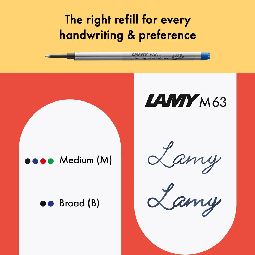 Fountain pen, icon, global success: the LAMY safari has been a beloved classic since its introduction in the 1980s and enjoys a cult status untypical for a writing instrument. Countless colours and ever-changing special editions make hearts beat faster - whether for the pencil case or the carefully curated fountain pen collection.

The LAMY safari is more than the sum of its details: it is aesthetic, robust and individual. The distinctive, self-sprung clip keeps the writing instrument securely fastened in p