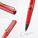 Fountain pen, icon, global success: the LAMY safari has been a beloved classic since its introduction in the 1980s and enjoys a cult status untypical for a writing instrument. Countless colours and ever-changing special editions make hearts beat faster - whether for the pencil case or the carefully curated fountain pen collection.

The LAMY safari is more than the sum of its details: it is aesthetic, robust and individual. The distinctive, self-sprung clip keeps the writing instrument securely fastened in p