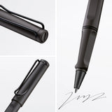 Fountain pen, icon, global success: the LAMY safari has been a beloved classic since its introduction in the 1980s and enjoys a cult status untypical for a writing instrument. Countless colours and ever-changing special editions make hearts beat faster - whether for the pencil case or the carefully curated fountain pen collection.

The LAMY safari is more than the sum of its details: it is aesthetic, robust and individual. The distinctive, self-sprung clip keeps the writing instrument securely fastened in p