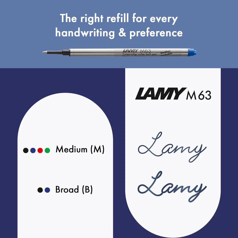 Fountain pen, icon, global success: the LAMY safari has been a beloved classic since its introduction in the 1980s and enjoys a cult status untypical for a writing instrument. Countless colours and ever-changing special editions make hearts beat faster - whether for the pencil case or the carefully curated fountain pen collection.

The LAMY safari is more than the sum of its details: it is aesthetic, robust and individual. The distinctive, self-sprung clip keeps the writing instrument securely fastened in p