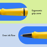 Fountain pen, icon, global success: the LAMY safari has been a beloved classic since its introduction in the 1980s and enjoys a cult status untypical for a writing instrument. Countless colours and ever-changing special editions make hearts beat faster - whether for the pencil case or the carefully curated fountain pen collection.

The LAMY safari is more than the sum of its details: it is aesthetic, robust and individual. The distinctive, self-sprung clip keeps the writing instrument securely fastened in p