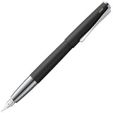 The LAMY studio convinces with timeless elegance and a universal design. The slightly curved, slim shape of its all-metal body seamlessly emerges from the individual case parts and is deliberately minimalist. The gentle curvature and harmonious proportions make the clip the trademark of the LAMY studio: it contrasts the matter-of-fact basic shape with an innovative design accent and creates a unique overall appearance.

The LAMY studio is assembled by hand at the LAMY craftsman's workshop in Heidelberg. In 