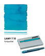 With their intense colors and long range, the LAMY T10 large capacity ink cartridges ensure pleasant, even writing - whether in everyday life, in the office, or at school. The ink cartridges offer an even flow and provide a smooth, precise writing experience for stylish writing without scratches. These ink cartridges fit all Lamy fountain pens, except the LAMY 2000.

Includes 5 cartridges with a 1.25ml capacity in each pack.