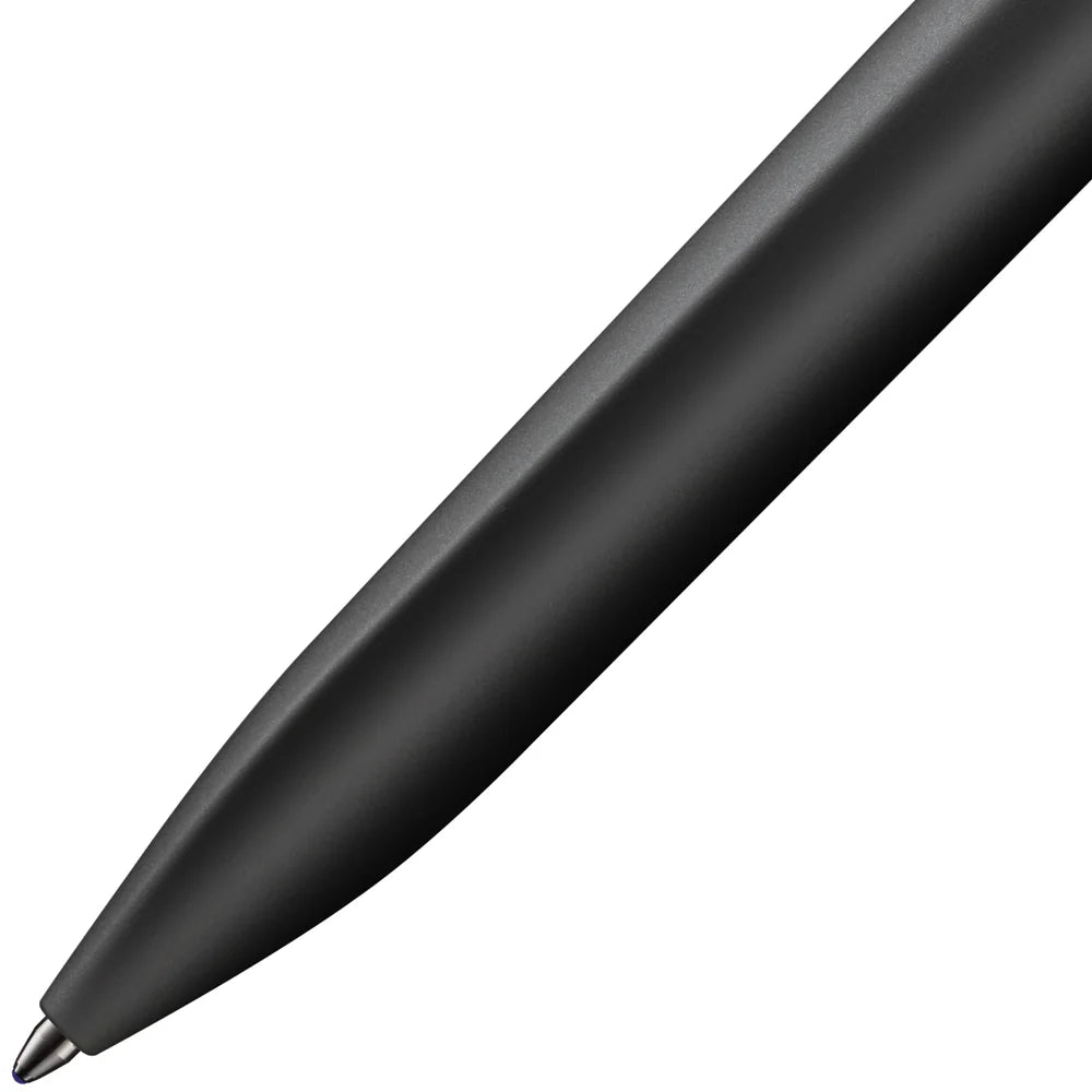The LAMY xevo is the entry-level model into the world of LAMY design: the balanced body impresses with an imperceptible transition of the triangular shape of the grip into a circle. The finishing touch is a spring-loaded metal clip on a concave shape.

The smooth twist mechanism and the soft writing feel of the LAMY M 16 large-capacity refill are two further reasons why the LAMY xevo is high on the popularity scale of demanding frequent writers: the interplay of outstanding design and technical perfection r