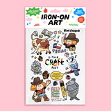 Iron-on Transfer Sheets - Little Craft Fest x RiN! Studio (Pack of 2)