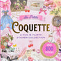 Celebrate the power of all things pink and pretty with this fun and flirty sticker book!

50 vibrant pages brim with more than 800 stickers, all featuring a feminine flourish!
Eclectic assortment spans a diverse range: Buttons, bows, and berries; kittens and cupcakes; hearts and flowers; vintage delights; plus an assortment of beautiful borders, labels, uplifting phrases, and more!