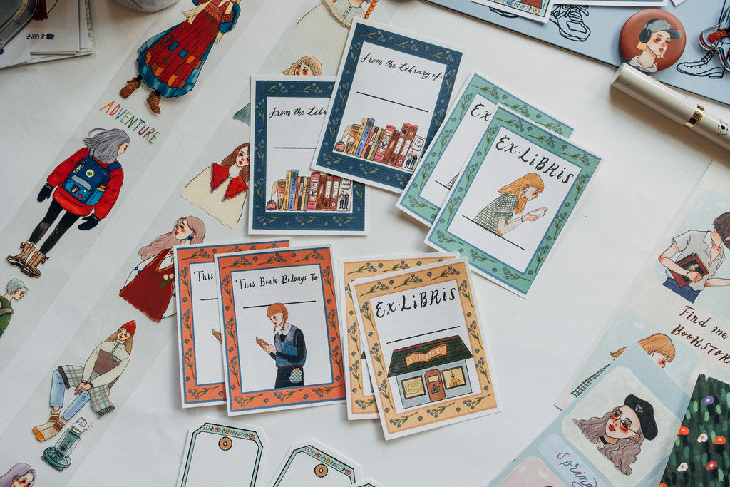 La Dolce Vita - Book Ticket Stickers Set of 8