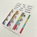 La Dolce Vita - Elegant Women Gallery Index Stickers