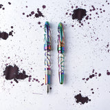 Laban Skeleton Rainbow Fountain Pen