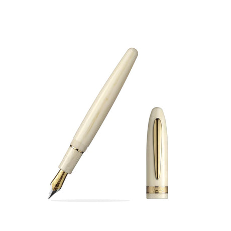 The Taroko Fountain Pen Collection

Inspired by our motherland Taiwan – an amazing island in South East Asia – where there’s astonishing nature. Caves, gorges, forest, and more... in the Taroko National Park. These breathtaking landscapes are telling stories about life and nature that inspired us to write and record.

Fountain pen barrel

This is a classic cigarette shape fine fountain pen, which is lighter and thinner than our Mento pens. The barrel is made of ivory white acrylic resin.
