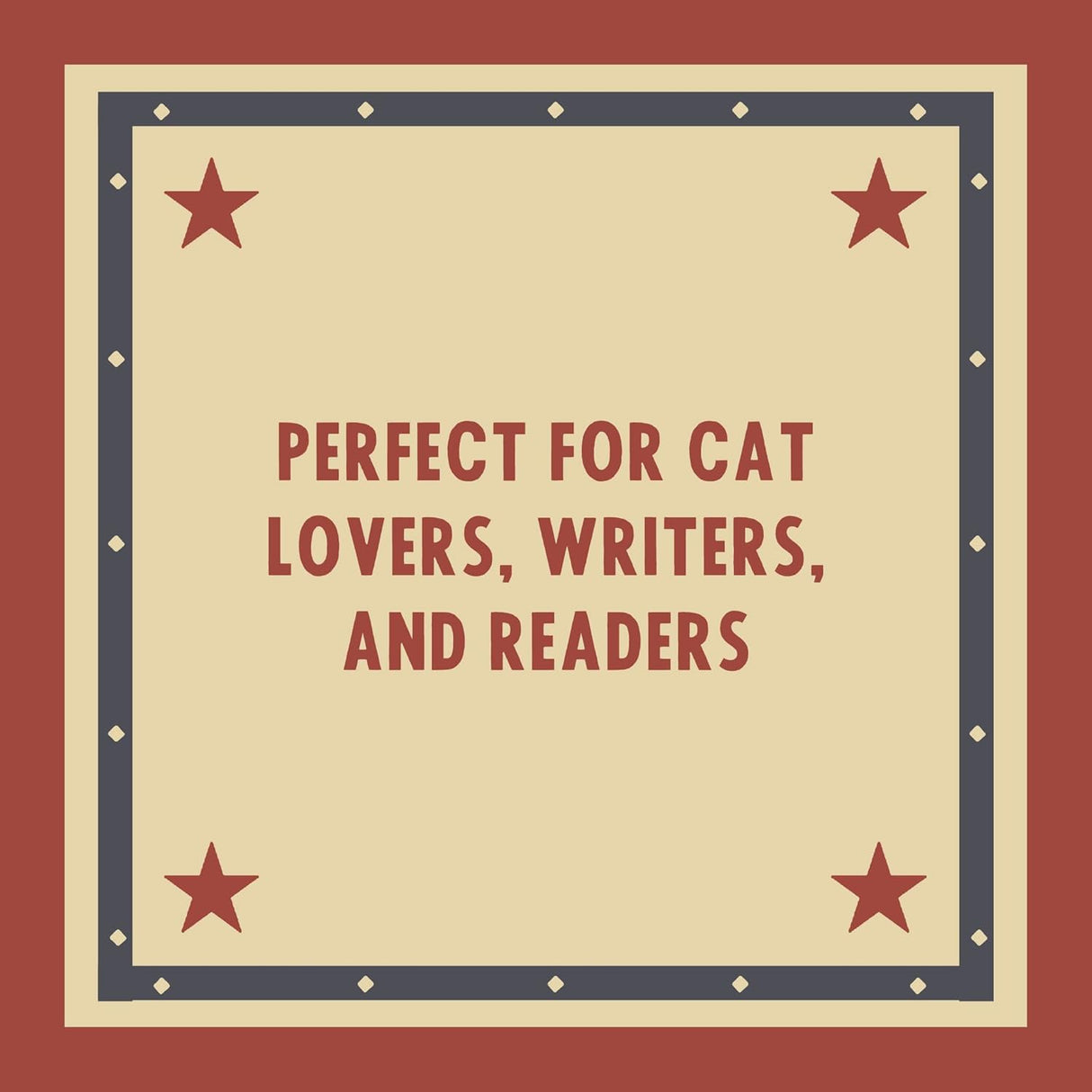 A beautiful and irreverently adorable journal, perfect for the reluctant cat-about-town who would rather be at home reading.