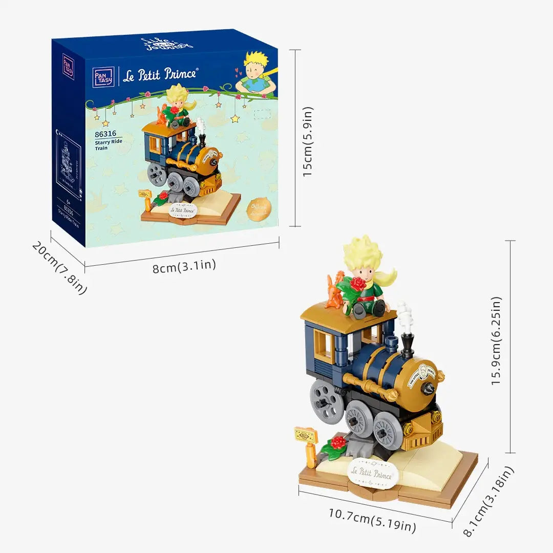 Le Petit Prince - Train Building Bricks