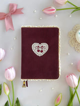 leelajournals Cherry Cake B6 Notebook (Dotted, Grid)