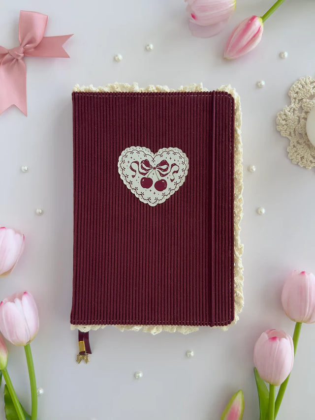Leela Journals A5 Grid Cherry Cake Notebook