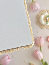 leelajournals Cherry Cake B6 Notebook (Dotted, Grid)