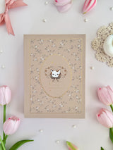 leelajournals Calico Cat B6 Notebook (Dotted, Grid)