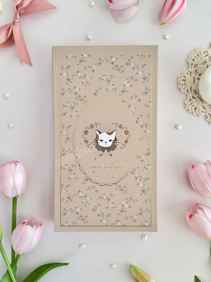 leelajournals Calico Cat TN Notebook (Dotted, Gird)