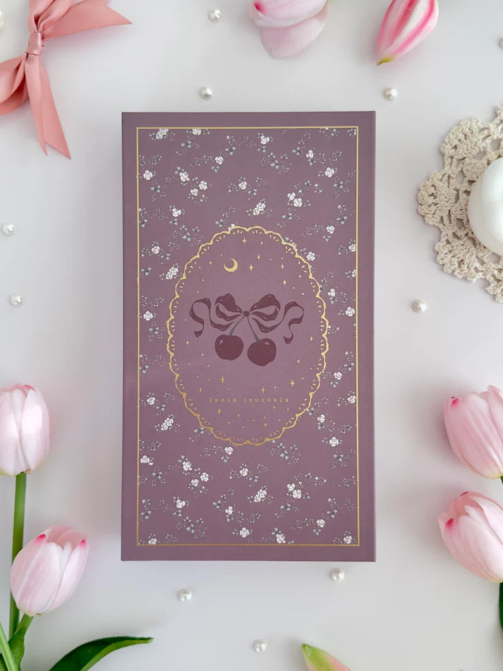 leelajournals Cherry Cake TN Notebook (Dotted, Gird)