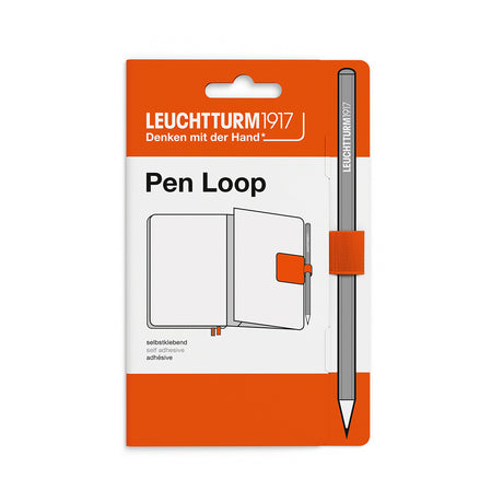 An essential accessory for any notebook.


The self-adhesive pen loops are made from sturdy elastic material. It can hold a pen, pencil, fountain pen or wax crayon, it is suitable for majority of common writing instruments. The self-adhesive loop is simply affixed to the inside back cover of your notebook, so you can carry your favorite pen with your notebook at all times.