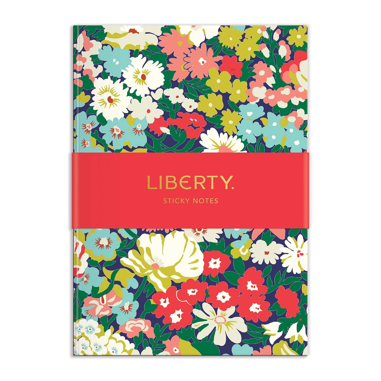 Liberty London is known for its floral and graphic prints and the offering of innovative and eclectic designs. The Liberty London Floral Sticky Notes Hard Cover Book from Galison features iconic floral patterns from Liberty London. This special hardcover set of sticky notes contains seven decorated pads in three different sizes for a total of 540 sticky notes.