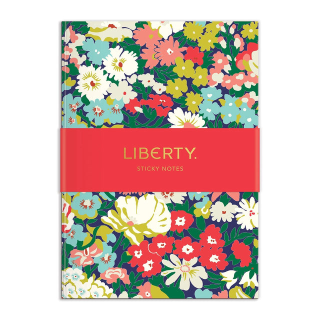 Liberty London is known for its floral and graphic prints and the offering of innovative and eclectic designs. The Liberty London Floral Sticky Notes Hard Cover Book from Galison features iconic floral patterns from Liberty London. This special hardcover set of sticky notes contains seven decorated pads in three different sizes for a total of 540 sticky notes.