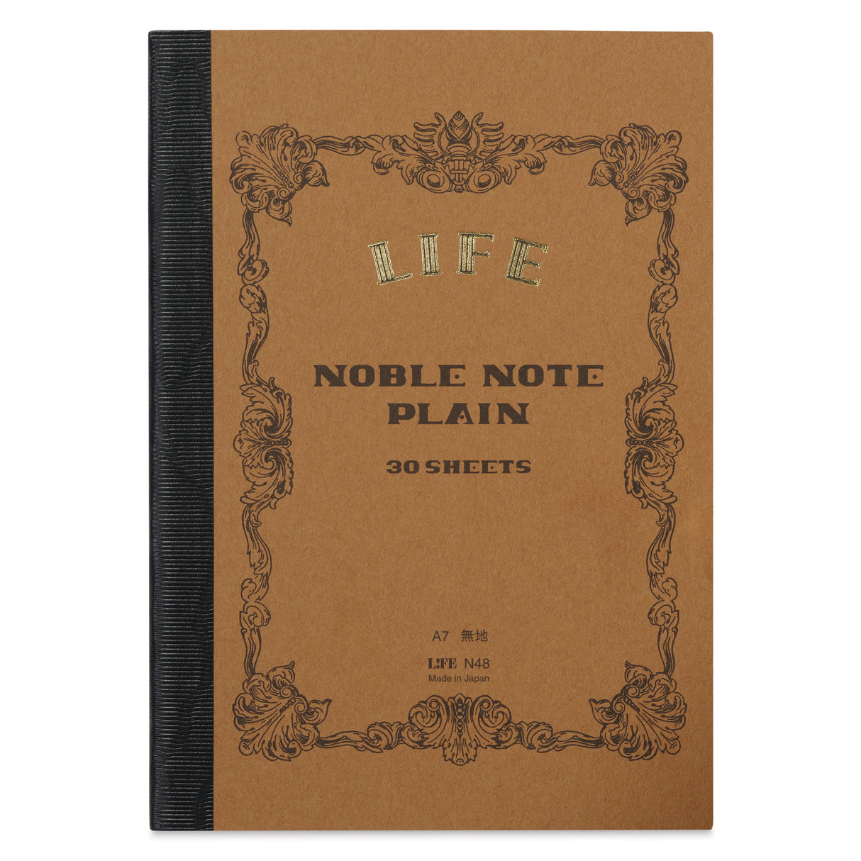 From the Noble Series, a product that embodies the philosophy of "manufacturing" that has continued since the company's founding. The smooth-writing main text paper is an original paper that is made with quality instructions from the manufacturing stage onwards. All of these are Life's pride and joy, created with those who love to write in mind. It&nbsp;is smooth to the touch, and the ink does not bleed or show through.

The sturdy and beautiful binding is carefully made one by one by artisans in Tokyo's do