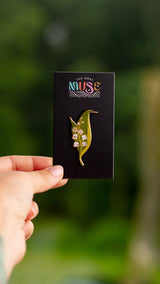 Lily-Of-The-Valley Enamel Pin