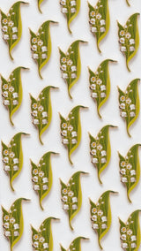 Lily-Of-The-Valley Enamel Pin