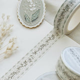 leelajournals Lily of the Valley Lace Washi Tape 15mm