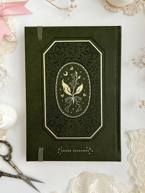 Lily of the Valley Spell Book A5 - Grid