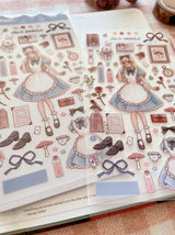 Cherry Rabbit - Little Alice Sticker Sheet