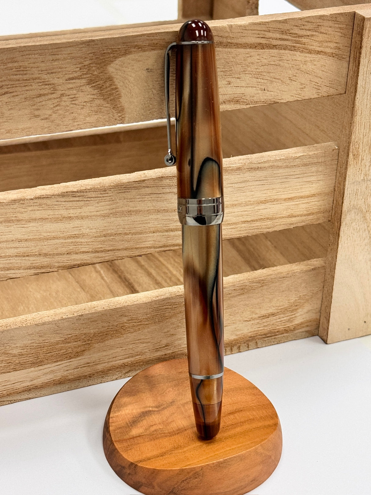 Little Craft Place x Penlux Masterpiece Delgado Fountain Pen - Howdy Houston