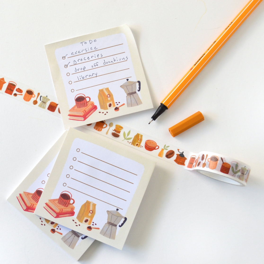Julianna Swaney - Little List Coffee Sticky Notes