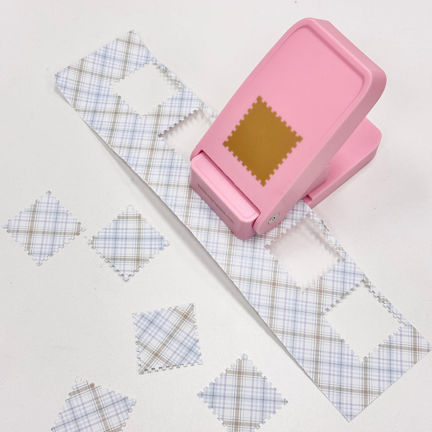Little Craft Place Postage Stamp Punch - Large Square