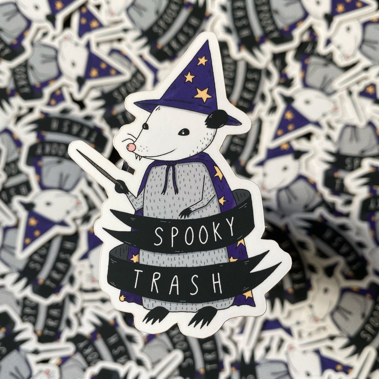 Little Spooky Studio - Spooky Trash Sticker
