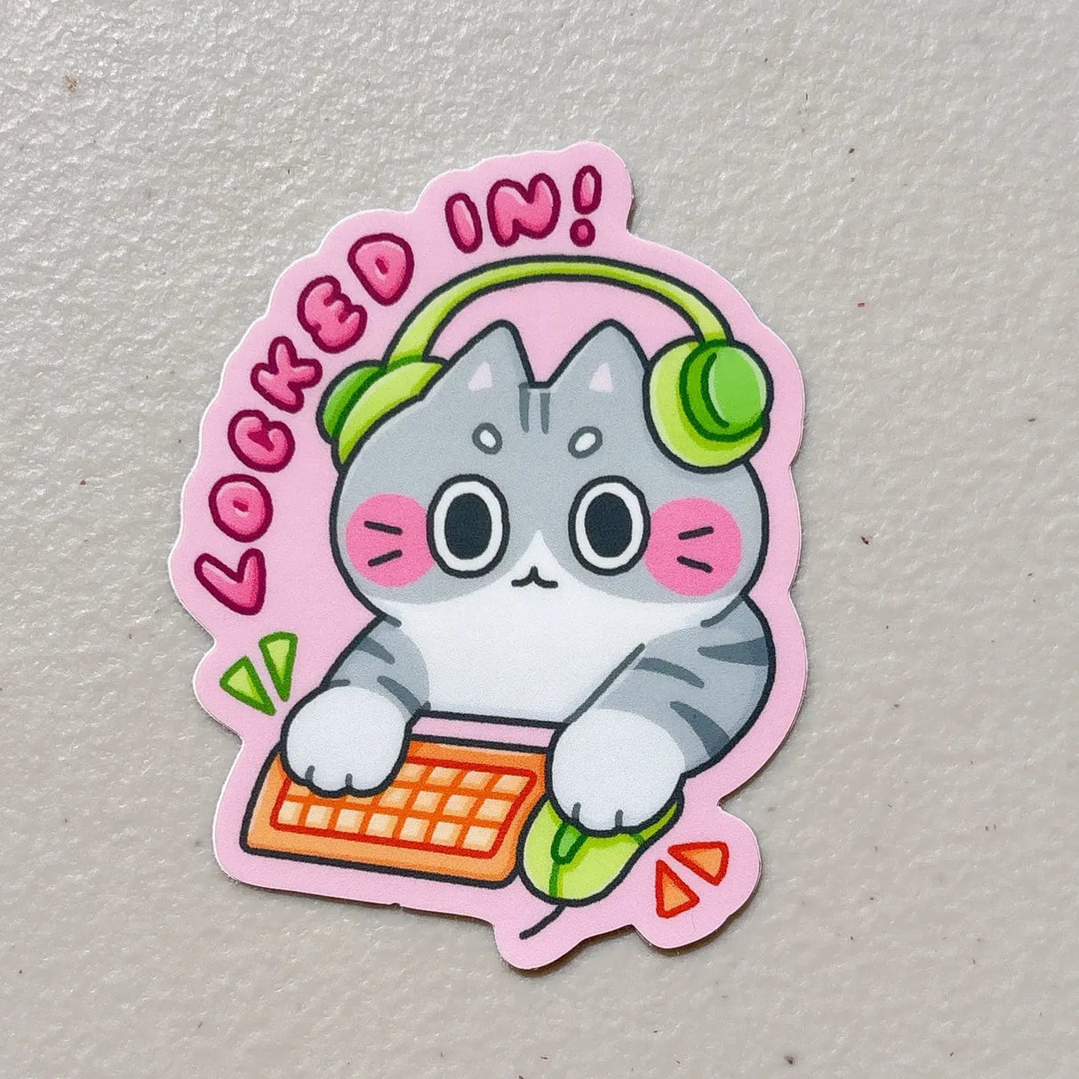 These heavy duty waterproof vinyl stickers are perfect for decorating any laptop, water bottle, iPad case, notebook cover, etc!

Details:&nbsp;

Heavy Duty Vinyl
Waterproof