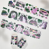 Build a world bathed in twilight magic with the Pre-cut Lotus Saga Wide Washi/PET Tape. As the sun sets, it casts a rosy spell over the entire garden, and this tape captures that exact moment of enchantment.

Brand: WT (The Washi Tape Shop)
Pre-cut Wide Washi/PET Tape
Size: 70mm×5m
Design Loop: 100cm
Material: Washi Tape / PET Clear Tape