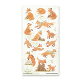 STICKII Lovely Little Foxes Sticker Sheet