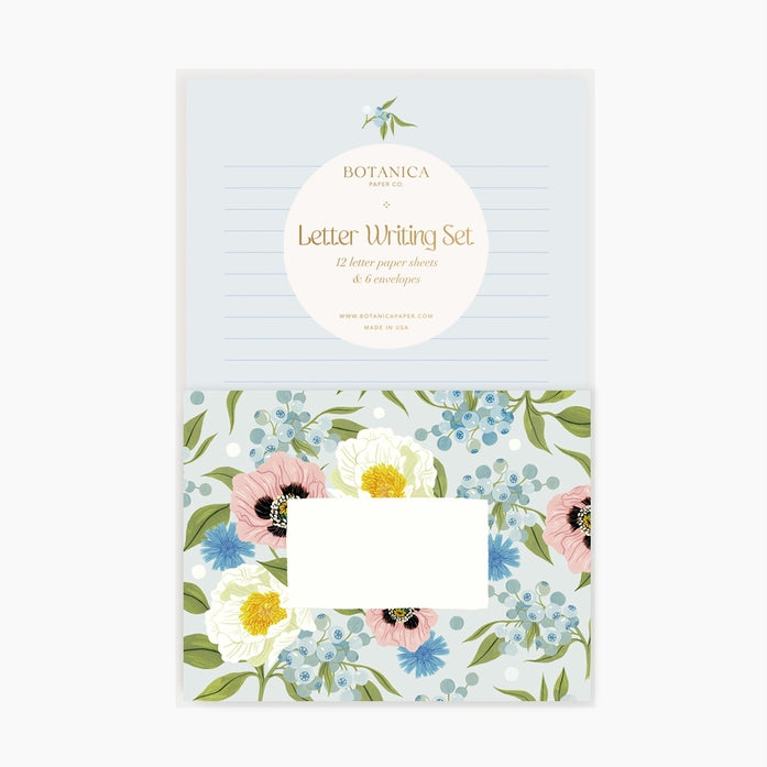 Botanica Paper Co. Letter Writing Set - Lush Flora