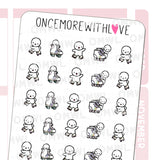 M1181 Roller Skates Sticker